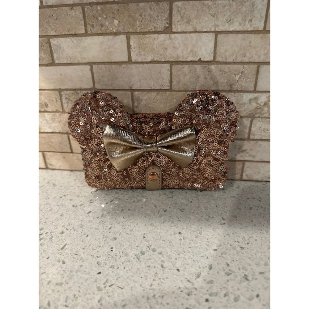 disney rose gold loungefly wallet phone case bundle - Picture 4 of 5